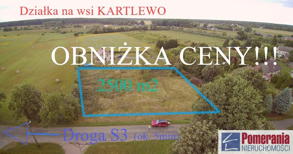 Działka Sprzedaż Kartlewo