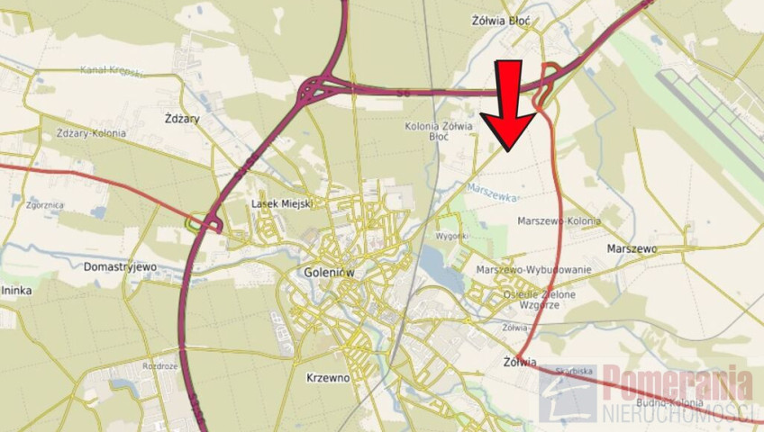 Działka Sprzedaż Żółwia Błoć
