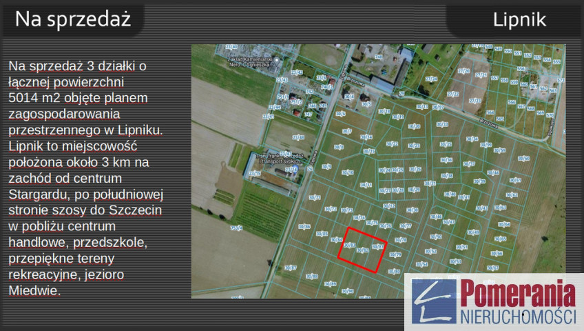Działka Sprzedaż Lipnik