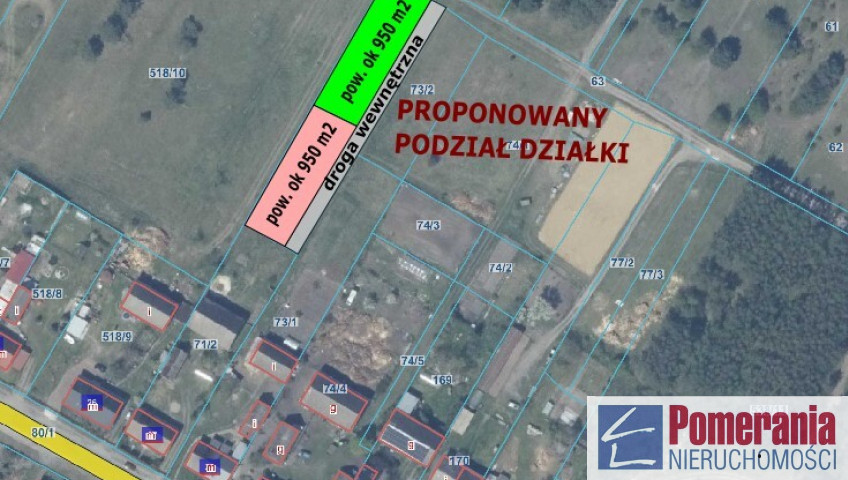 Działka Sprzedaż Wierzchosław