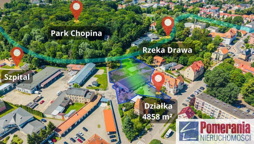 Działka Sprzedaż Drawsko Pomorskie Obrońców Westerplatte