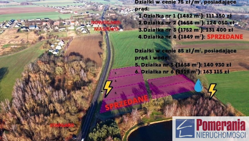 Działka Sprzedaż Grabowo